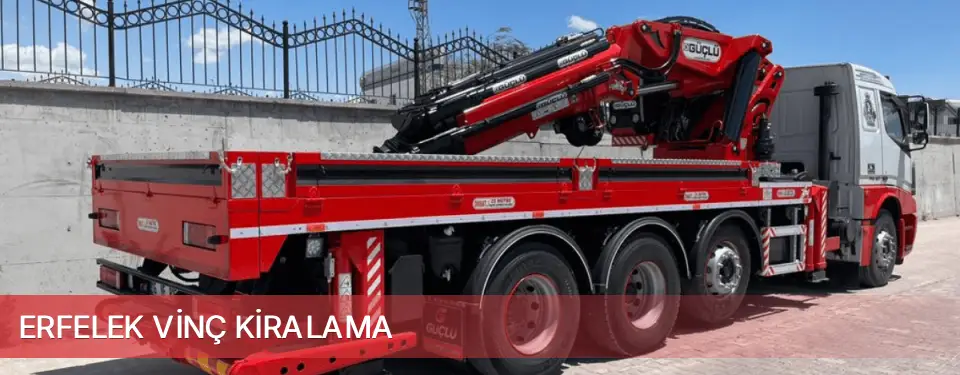 Erfelek İlçemi Vinç Kiralama